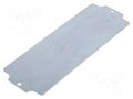 Mounting plate; steel; Plating: zinc RAYCHEM RPG MP-GRJ-09