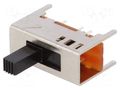 Switch: slide; Pos: 3; SP3T; 0.2A/30VDC; ON-ON-ON; PCB,THT; -10÷60°C KNITTER-SWITCH MFP223P