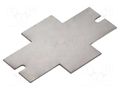 Mounting plate; stainless steel RAYCHEM RPG MP-SSJ-1
