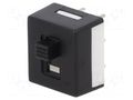 Switch: slide; Pos: 2; DPDT; 3A/120VAC; 3A/28VDC; ON-ON; PCB,THT KNITTER-SWITCH MSS3122N