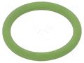 O-ring gasket; FPM; Thk: 1.5mm; Øint: 11mm; green; -20÷200°C ORING USZCZELNIENIA TECHNICZNE O-11X1.5-75-FPM-GN