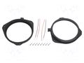 Speaker frame; 165mm; Alfa Romeo Giulia 2016->2021; 2pcs. ACV RAM-20.637/K