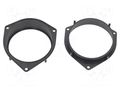Speaker frame; 130mm; Citroën,Fiat,Opel,Peugeot; 2pcs. ACV RAM-20.640/K