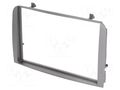 Radio frame; Alfa Romeo; 2 DIN; anthracite ACV RAM-40.542