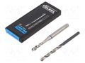 Tap; high speed steel cobalt HSS-E; M5; 0.8; ISO2/6H; 2pcs. VÖLKEL VOLKEL-36492