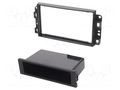 Radio frame; Chevrolet; 2 DIN; black ACV RAM-40.559