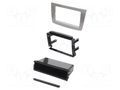 Radio frame; Alfa Romeo; 2 DIN; silver ACV RAM-40.543