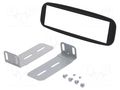 Radio frame; Renault; 1 DIN; soft touch black ACV RAM-40.619