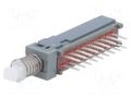 Switch: push-button; Pos: 2; 6PDT; 0.1A/30VDC; ON-ON; Illumin: none E-SWITCH PBH6UEENAGX