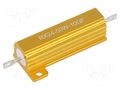 Resistor: wire-wound; with heatsink; 10Ω; 50W; ±1%; 50ppm/°C SR PASSIVES AHP50W-10RF