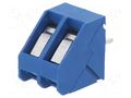 Connector: PCB terminal block; terminal; 15A; 300V; angled 45° DEGSON ELECTRONICS DG330-5.0-02P-1202