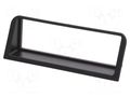 Radio frame; Peugeot; 1 DIN; black ACV RAM-40.549
