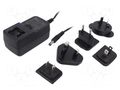 Power supply: switching; mains,plug-in; 12VDC; 3A; 36W; 85%; 0÷60°C XP POWER VER36US120-JA