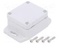 Enclosure: multipurpose; X: 58mm; Y: 64mm; Z: 35mm; with fixing lugs GAINTA P201MF-IP68