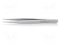 Tweezers; 110mm; Blade tip shape: sharp; universal KNIPEX KNP.922107