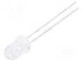 LED; blue; 5mm; 1900÷3000mcd; 16°; Front: convex; 3.3÷4VDC; -40÷85°C LUMEX SSL-LX5093USBC