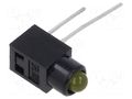LED; in housing; 3mm; No.of diodes: 1; yellow; 30mA; Lens: yellow SCHURTER 0035.1362