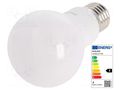 LED lamp; warm white; E27; 230VAC; 806lm; P: 8W; 200°; 2700K PHILIPS 76964200