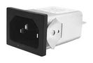 FILTERED IEC MODULE, C14, 10A, QC 080SM.01000.00