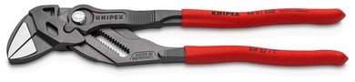 KNIPEX 86 01 250 Pliers Wrench pliers and a wrench in a single tool with non-slip plastic coating grey atramentized 250 mm 86 01 250 4003773082385