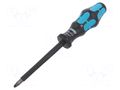 Screwdriver: insulated; Pozidriv®; PZ2; Blade length: 100mm PHOENIX CONTACT PH-1206463