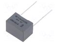 Capacitor: polypropylene; R75; 180nF; Uoper: 630VDC; 250VAC; THT KEMET R75PI318050H7J