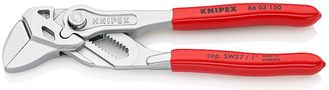 Replės - veržliaraktis reguliuojamo išsiplėtimo 150mm, 86 03 150 KNIPEX KNIP/8603150 4003773069676