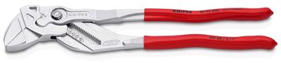 KNIPEX 86 03 300 Pliers Wrench pliers and a wrench in a single tool plastic coated chrome-plated 300 mm 86 03 300 4003773041429