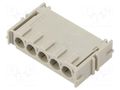 connector Han-Yellock module M-c, grey HARTING 11051053001