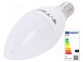 LED lamp; white warm; E14; 220/240VAC; 600lm; P: 7W; 200°; 3000K V-TAC 3800157637107