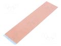 Tape: heat transfer; W: 50mm; L: 0.2m; Thk: 1mm; 6W/mK; silicone IPT SP6.0-50X200X1