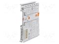 Industrial module: analog input; 0÷55°C; IP20; 750/753; IN: 4 WAGO 750-463