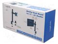 Holder; 9kg; 17÷32"; Arm len: 199mm; Standard: 75x75mm,100x100mm LOGILINK BP0104