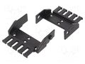 Bracket; 08; rigid; for cable chain IGUS 080.50.12PZ