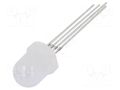 LED; RGB; 8mm; 30°; Front: convex; 1.8÷2.6/2.9÷3.6/2.9÷3.6VDC OPTOSUPPLY OSTAMA8132A