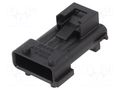 Connector: automotive; plug; male; JPT; PIN: 4; for cable; black TE Connectivity 1-962340-1