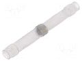Tip: solder sleeve; insulated; 0.3÷0.8mm2; soldering; for cable TE Connectivity 1-1190419-5