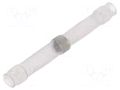 Tip: solder sleeve; insulated; 0.3÷0.8mm2; soldering; for cable TE Connectivity 1-1190419-5
