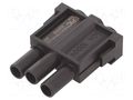 Connector: HDC; module; female; EPIC® MC; PIN: 3; 50A; 600V; crimped LAPP 10399900