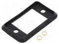 Socket gasket; black; 29mm; Gasket: silicone; SLIM CLIFF CP299812