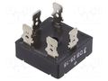 Bridge rectifier: three-phase; Urmax: 1.6kV; If: 25A; Ifsm: 350A DIOTEC SEMICONDUCTOR DB25-16-DIO