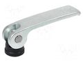Lever; clamping; Thread len: 10mm; Lever length: 63mm ELESA+GANTER GN927.3-63-M6-B