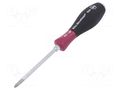 Screwdriver; for impact,assisted with a key; Pozidriv®; PZ1 WIHA WIHA.29158