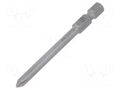 Screwdriver bit; Phillips; PH1; Overall len: 70mm PHOENIX CONTACT PH-1212582