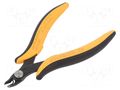 Pliers; cutting,miniature,curved; 132mm; with small chamfer PIERGIACOMI PG-TR25PA