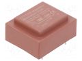 Transformer: encapsulated; 0.6VA; 230VAC; 15V; 40mA; PCB ZETTLER BV302S15006