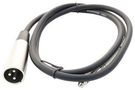 CABLE, XLR 3P PLUG-6.35MM STEREO PLUG,1M SVC682-1M