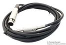 CABLE, XLR 3P PLUG-6.35MM STEREO PLUG,3M SVC682-3M