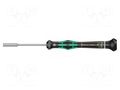 Screwdriver; precision; 6-angles socket; HEX 7/64" WERA WERA.05118130001