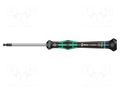 Screwdriver; precision; hex key,spherical; HEX 3mm WERA WERA.05118096001